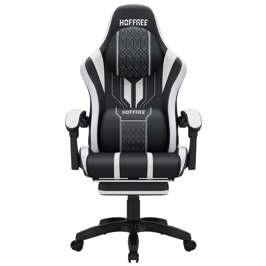 big-and-tall-base-series-ergonomic-gaming-chairs-massage-adjustable-400-lbs-weight-capacity-bt301-white-black-front-view