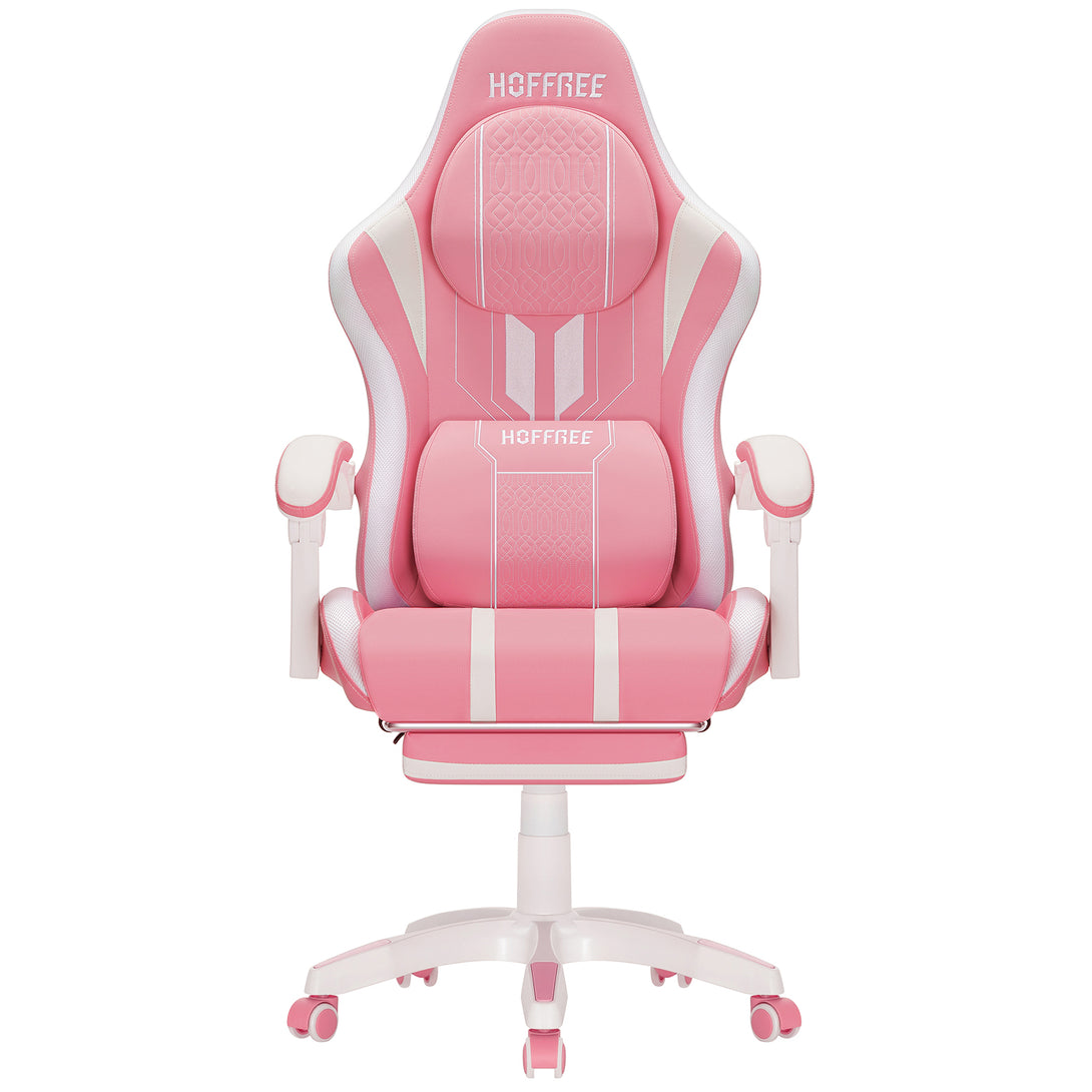 big-and-tall-base-series-ergonomic-gaming-chairs-massage-adjustable-400-lbs-weight-capacity-bt301-white-pink-front-view