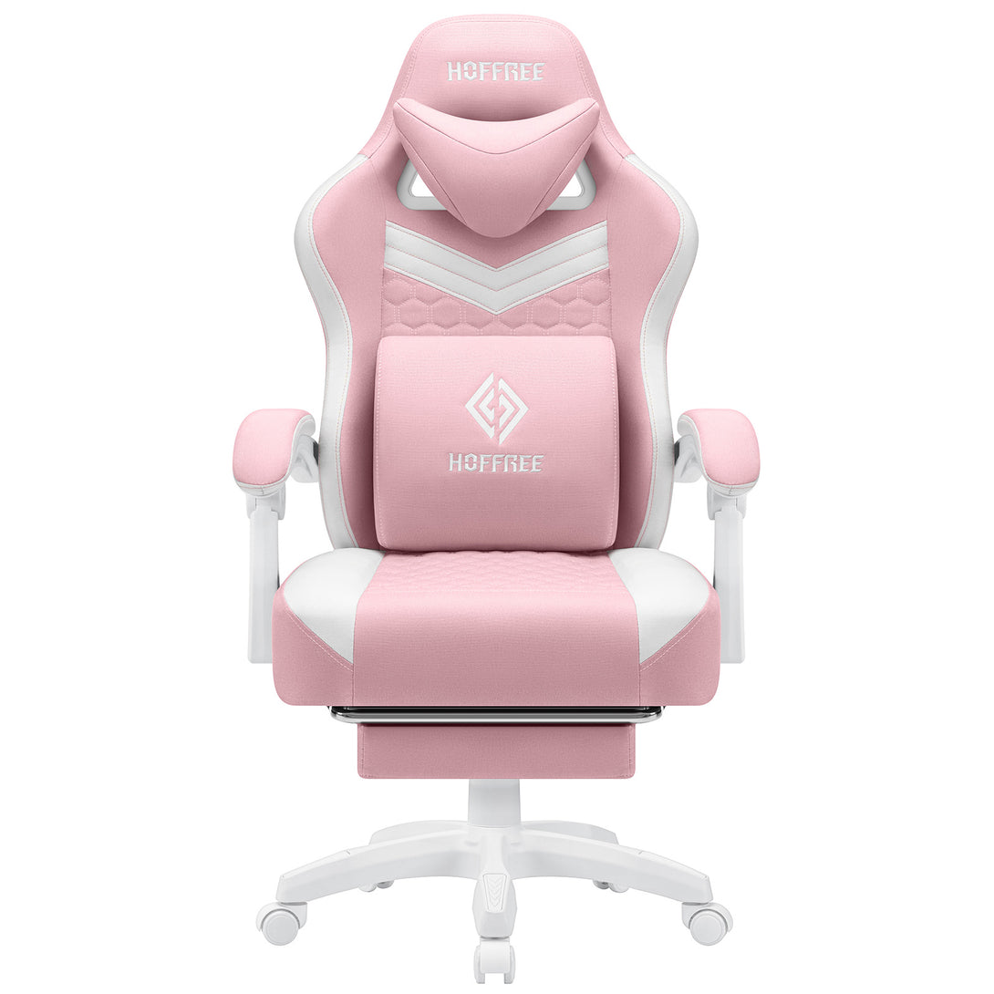 refreshing-base-series-ergonomic-gaming-chairs-massage-adjustable-440-lbs-weight-capacity-fab501-white-pink-front-view