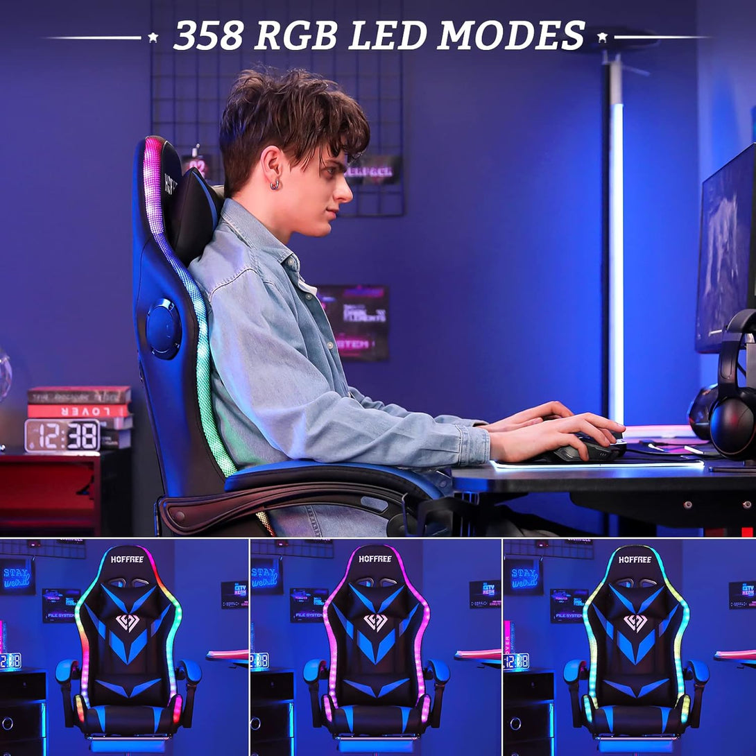 victory-series-ergonomic-gaming-chairs-lumbar-massage-bluetooth-control-358-rgb-led-modes