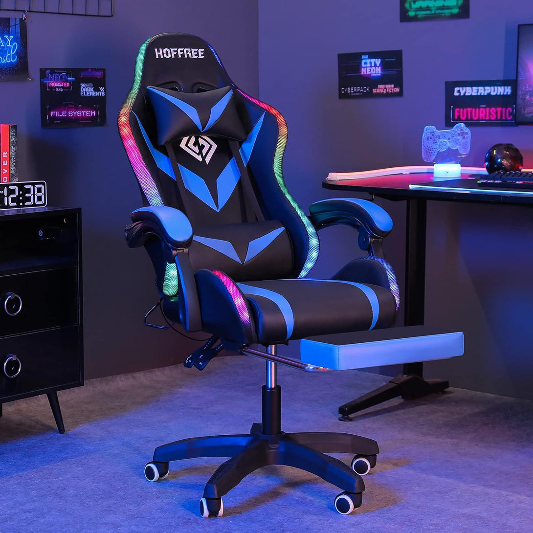 victory-series-ergonomic-gaming-chairs-lumbar-massage-bluetooth-control-flexible-adjustment-bedroom-use